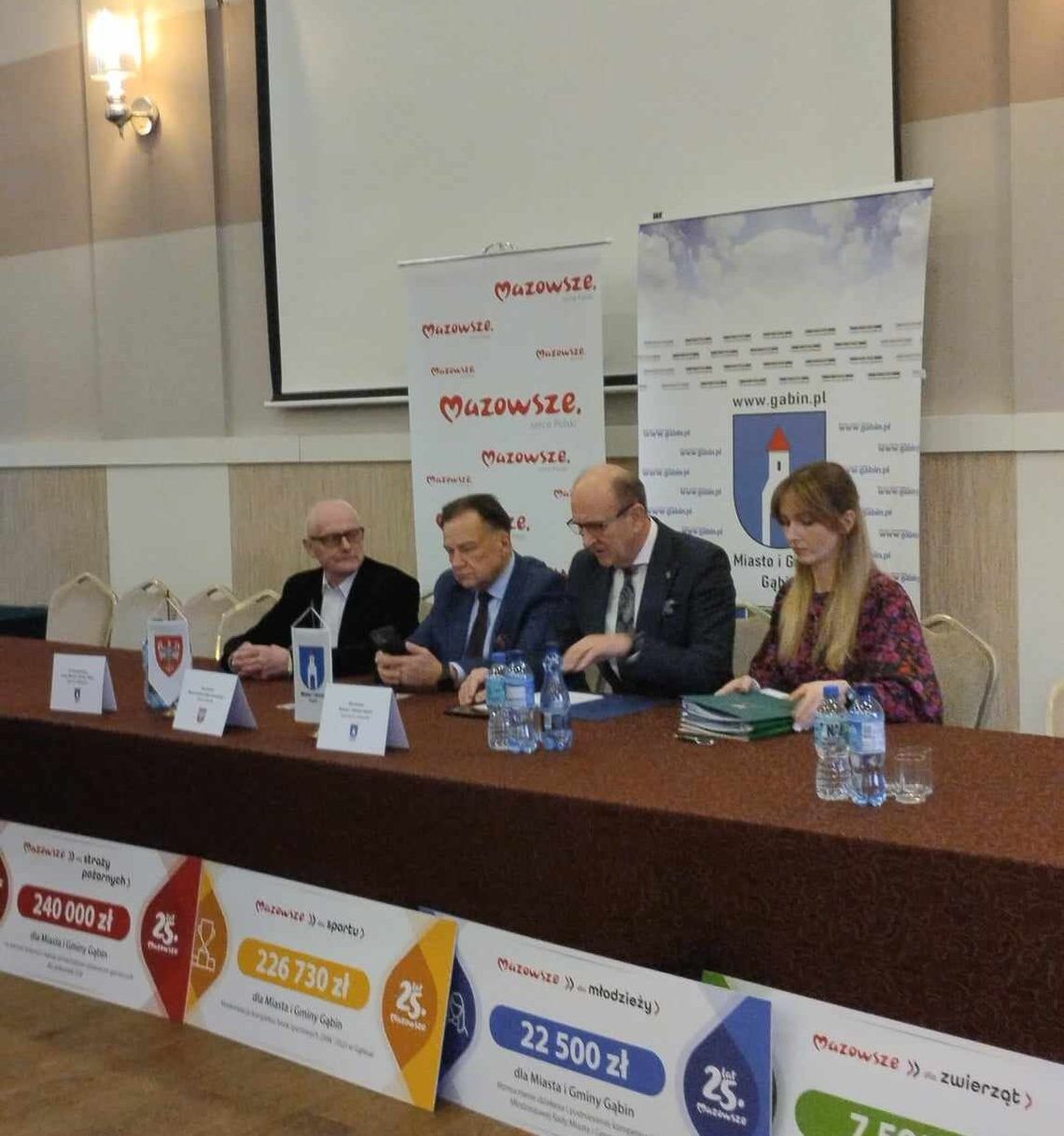 9 projektów dla gminy Gąbin od Sejmiku Województwa Mazowieckiego