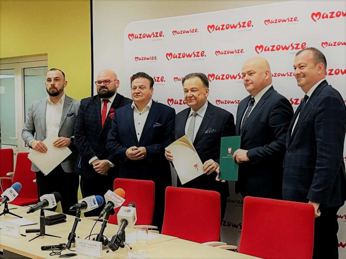 Będą nowe inwestycje. Mazowsze i Płock wymieniły się gruntami!