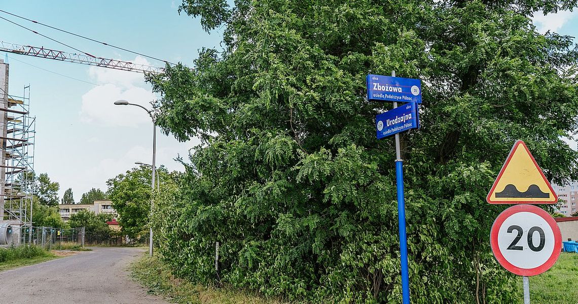 Ulica Urodzajna czeka na modernizację