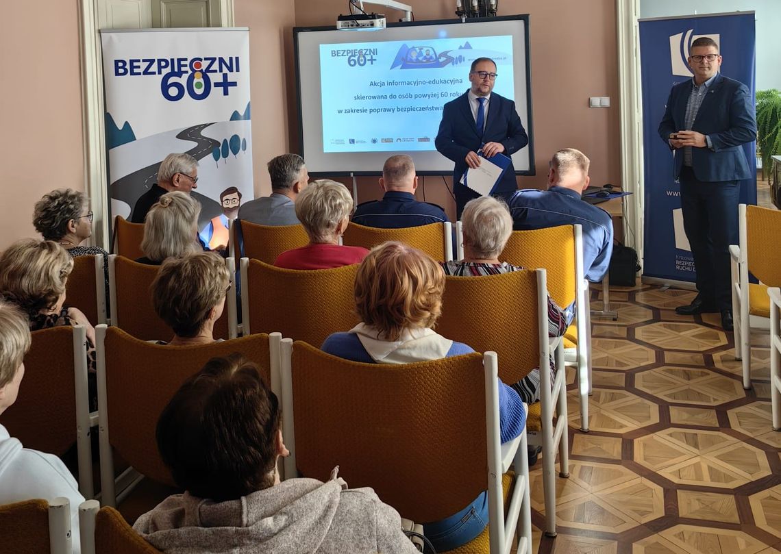 „Bezpieczni 60+” w Poddębicach