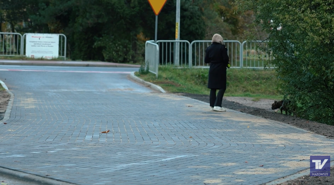 Bezpieczniej i wygodniej – nowy zjazd na osiedle w Płońsku gotowy