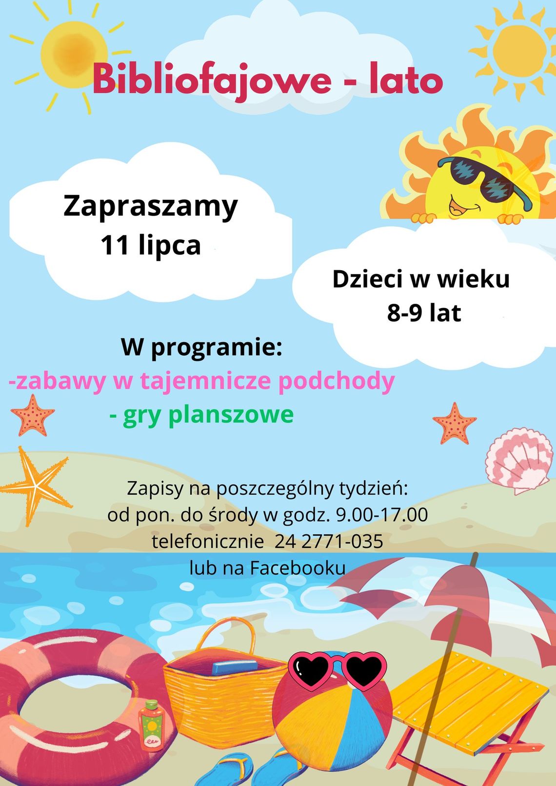 ,,Bibliofajowe-lato” w Miejsko-Gminnej Bibliotece Publicznej w Gąbinie ,,Bibliofajowe-lato” w Miejsko-Gminnej Bibliotece Publicznej w Gąbinie