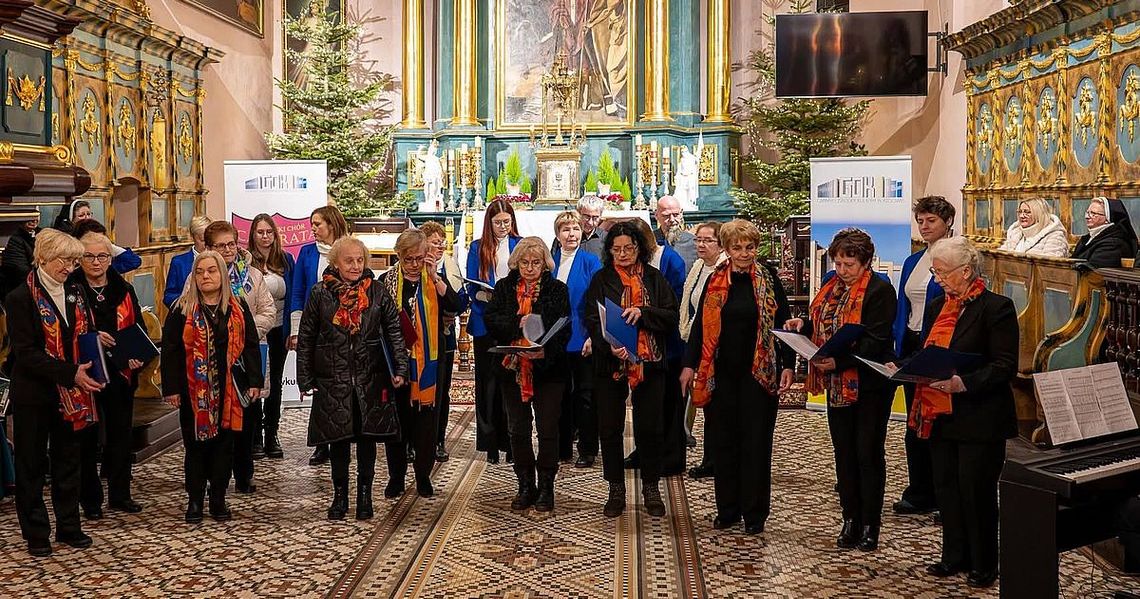 Chóralno-kolędowa uczta w Rzgowie z płockim akcentem