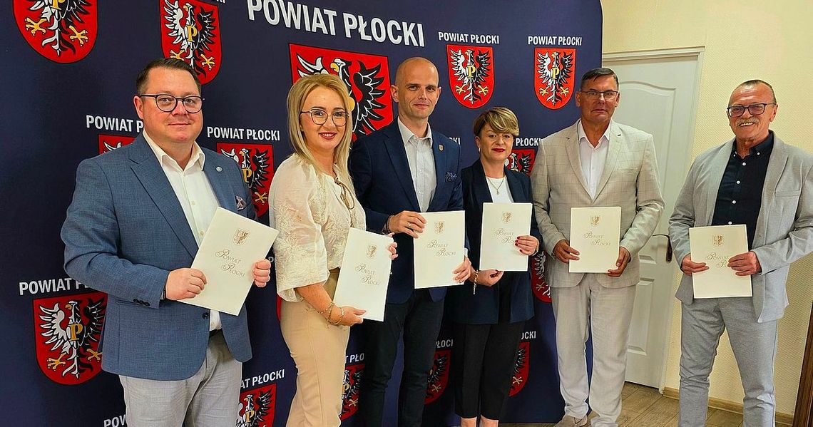 Drogowe inwestycje w powiecie płockim Drogowe inwestycje w powiecie płockim