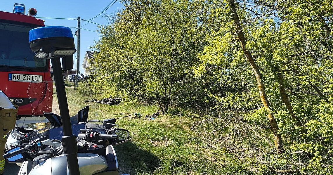 Dwa zderzenia drogowe. Dwie osoby ciężko ranne