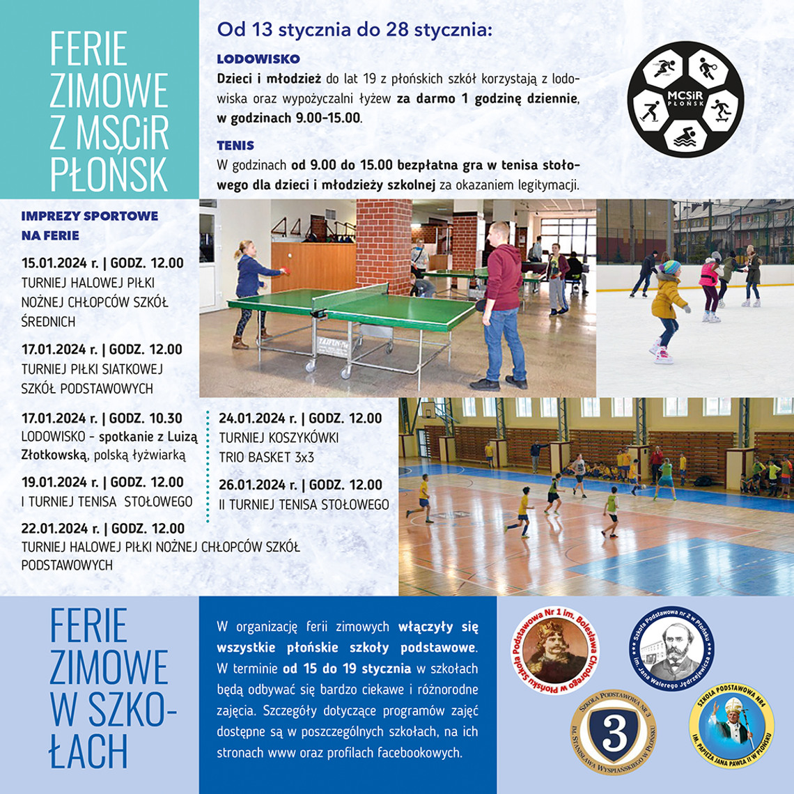 Ferie zimowe w Płońsku!