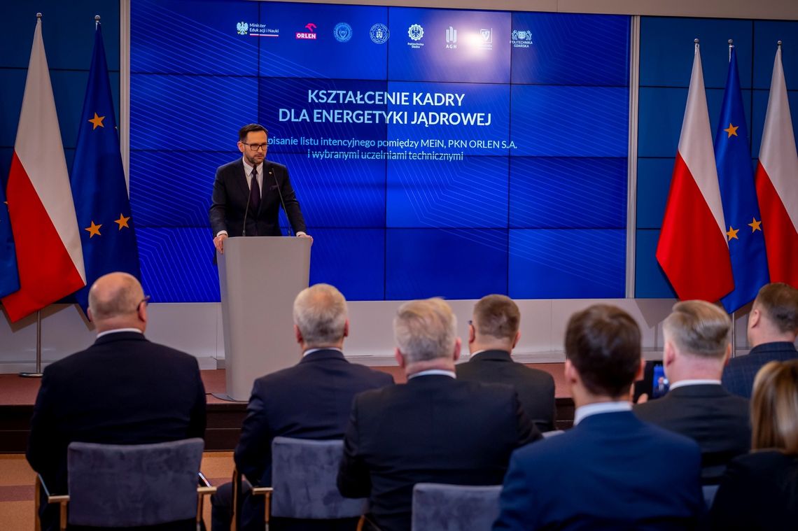 Grupa ORLEN wspiera rozwój edukacji kadr dla sektora energetyki jądrowej