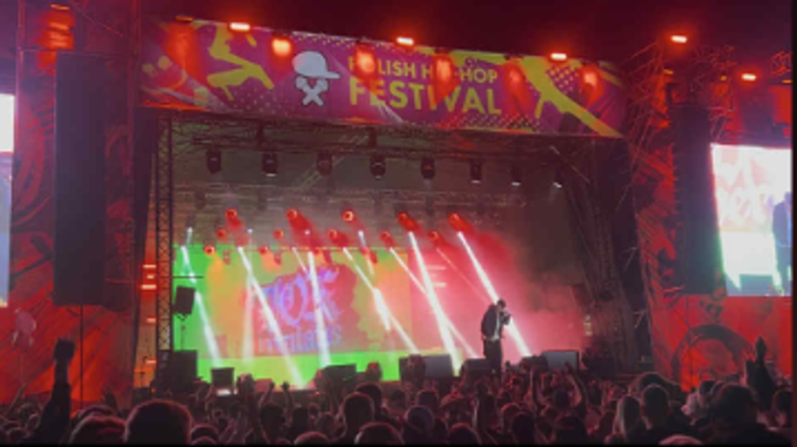Hip-hopowe święto w Płocku! Tysiące fanów bawiły się nad Wisłą