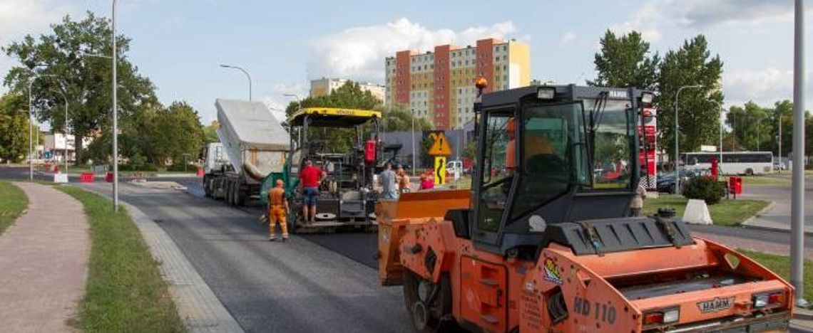 Intensywne prace na ul. Chopina Intensywne prace na ul. Chopina