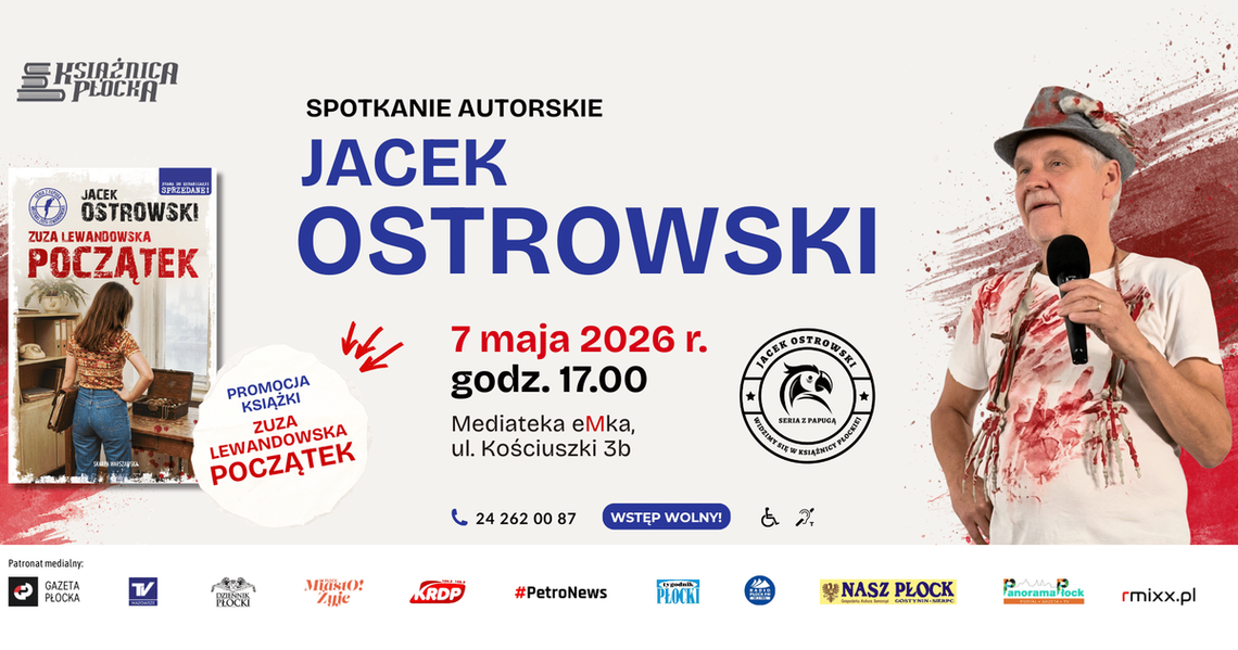 Jacek Ostrowski zaprasza do Mediateki