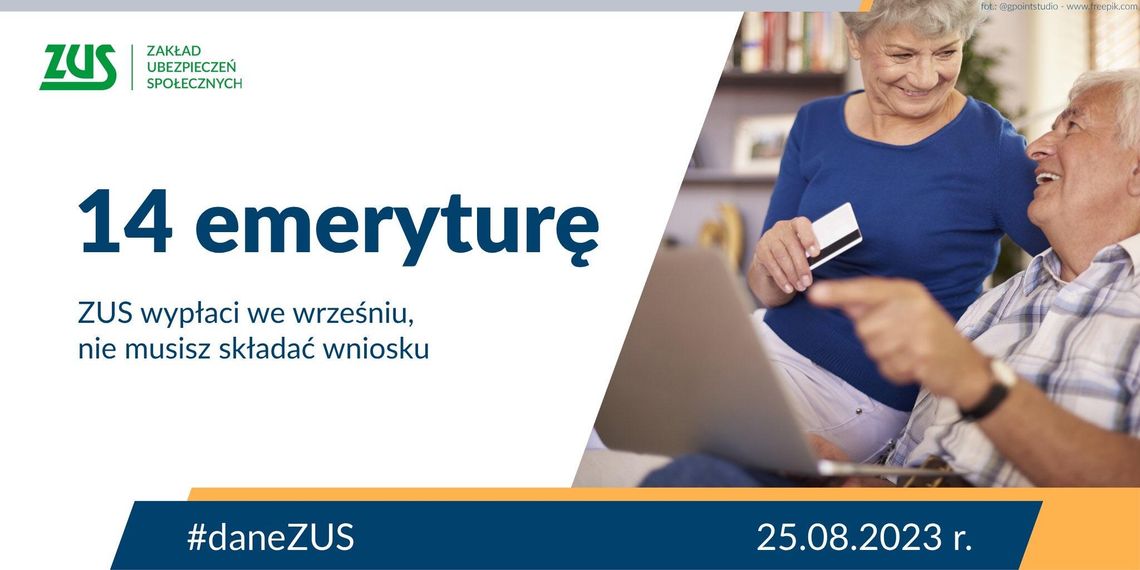 Już 1 września rusza wypłata czternastej emerytury