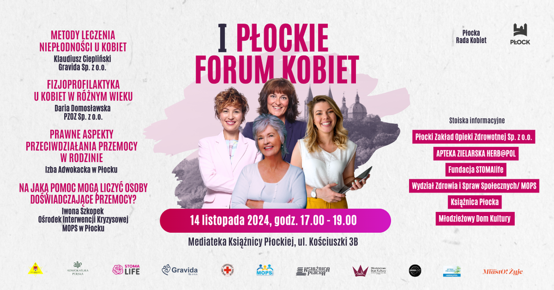 Już jutro I Płockie Forum Kobiet!