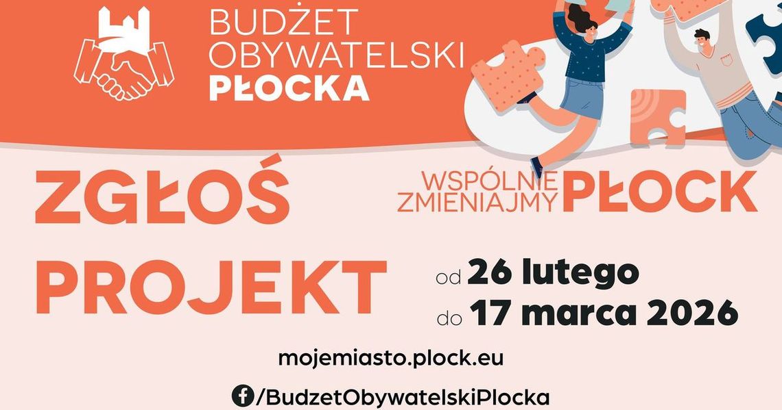 Każdy Płocczanin może zmieniać swoje miasto