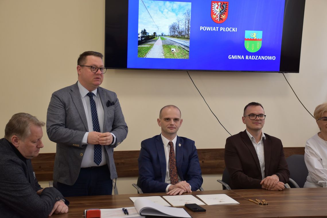 Kolejne inwestycje drogowe w  powiecie płockim
