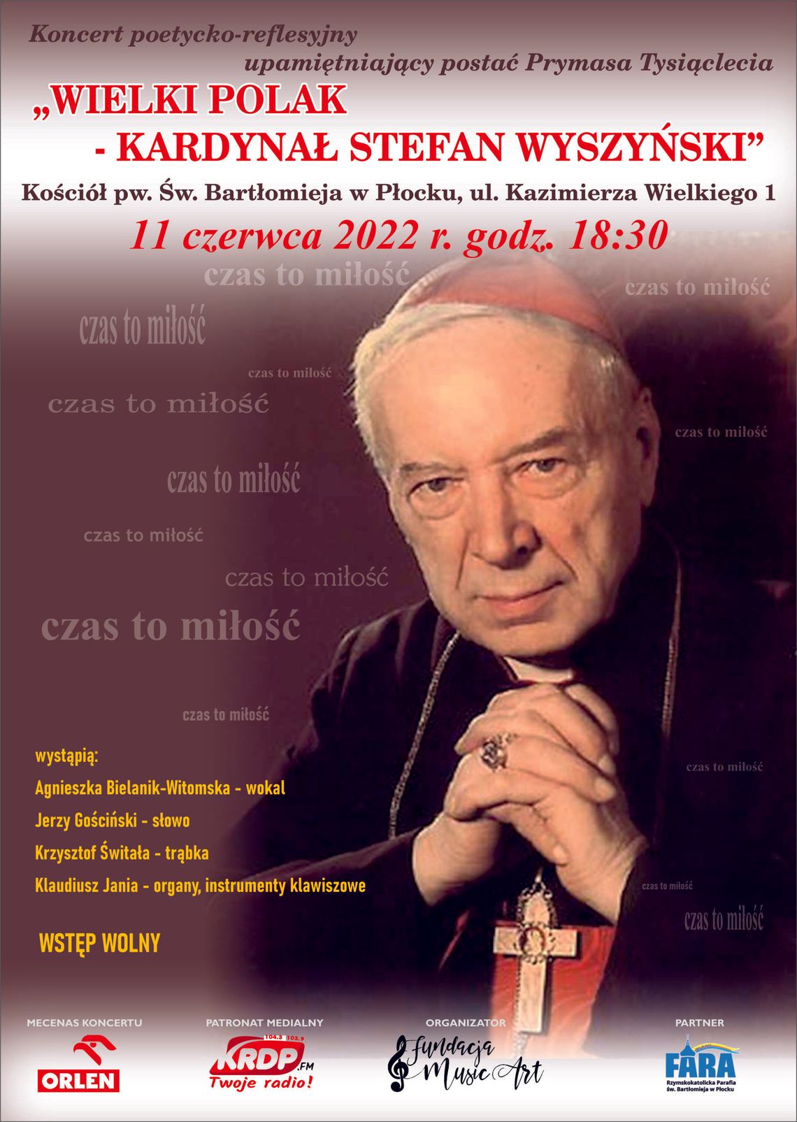 Koncert "Wielki Polak – Kardynał Stefan Wyszyński" - już 11 czerwca w Farze