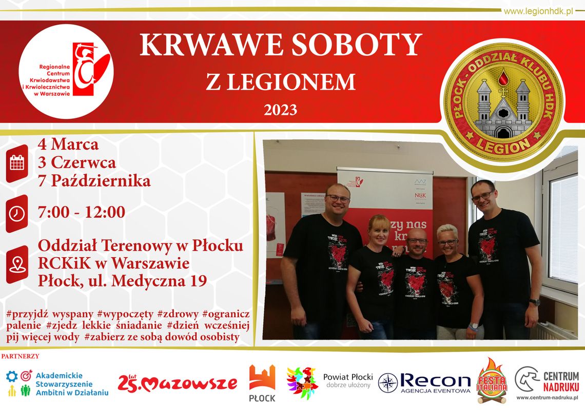 Krwawe Soboty z Legionem!