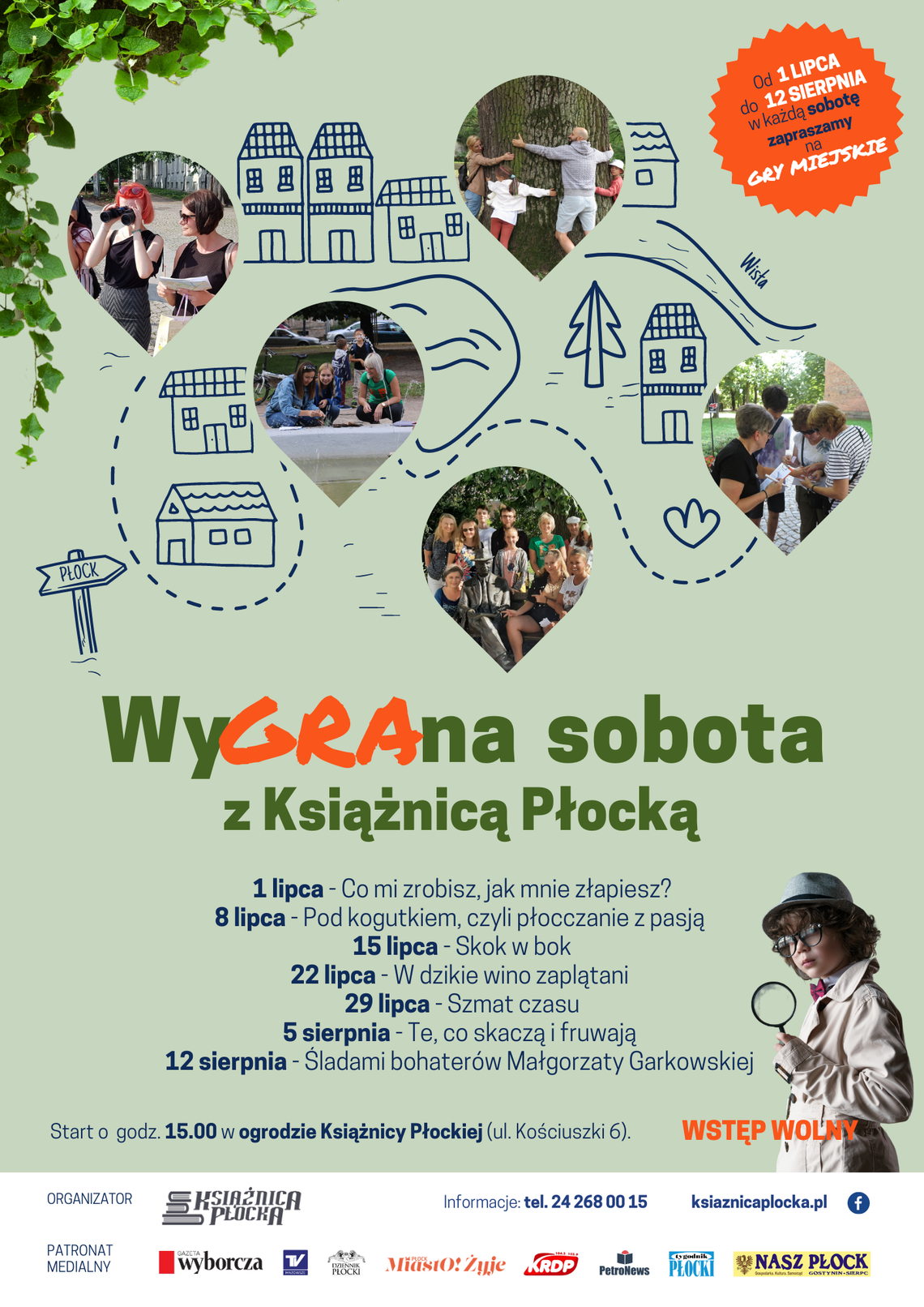 Książnica Płocka zaprasza na Gry Miejskie