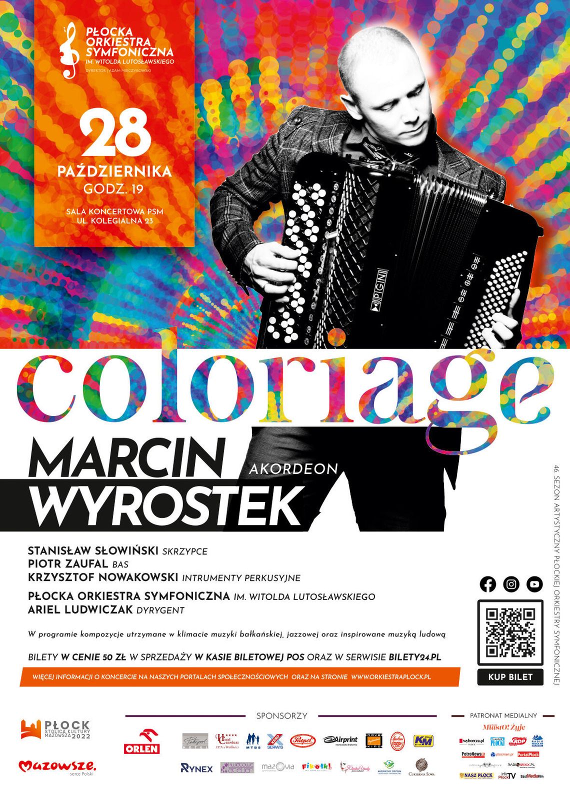 MARCIN WYROSTEK COLORIAGE w Płocku!