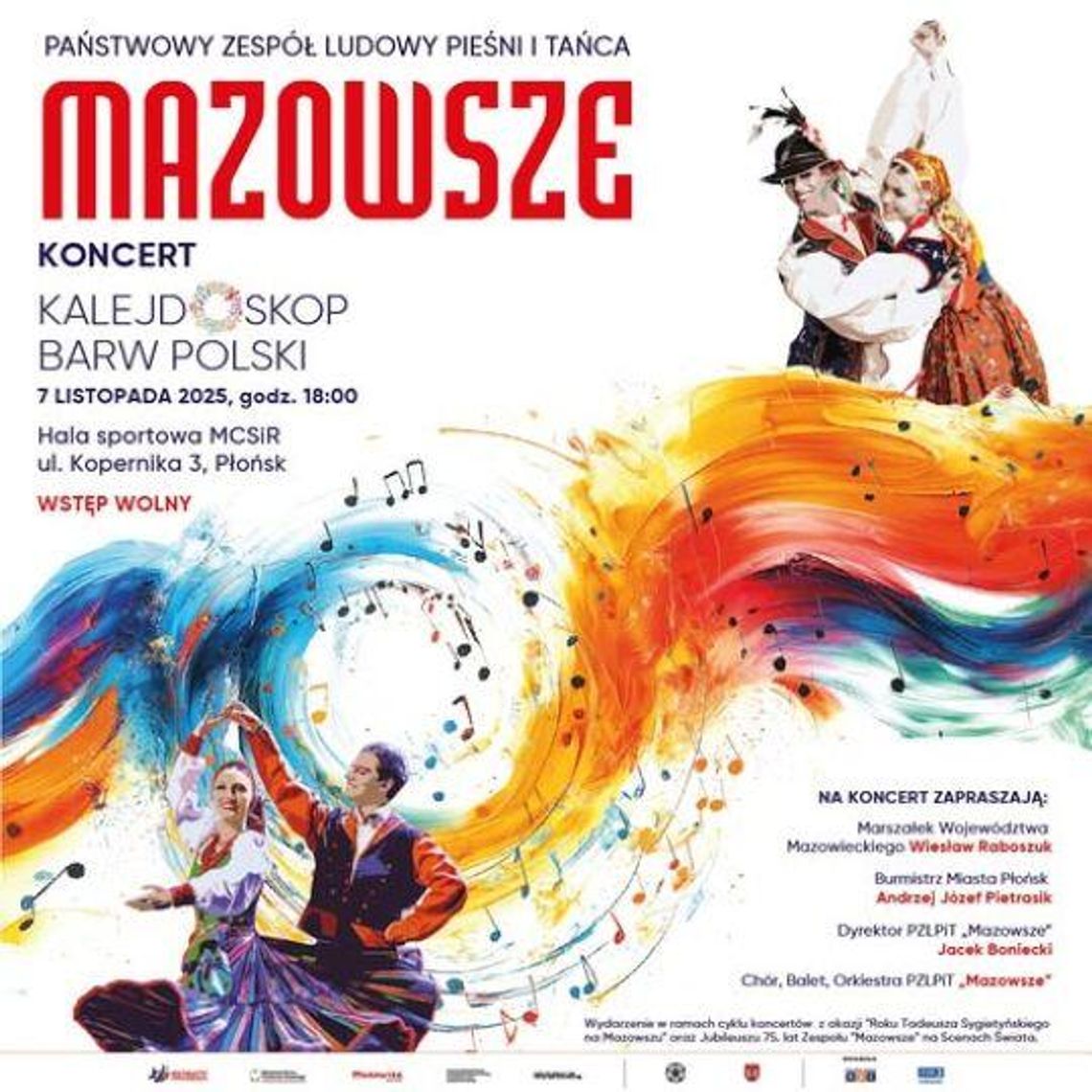Mazowsze w Płońsku! Wielki koncert „Kalejdoskop Barw Polski”