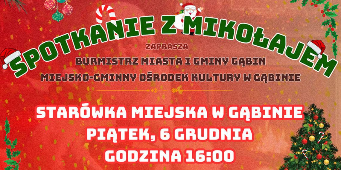 Mikołajki w Gąbinie
