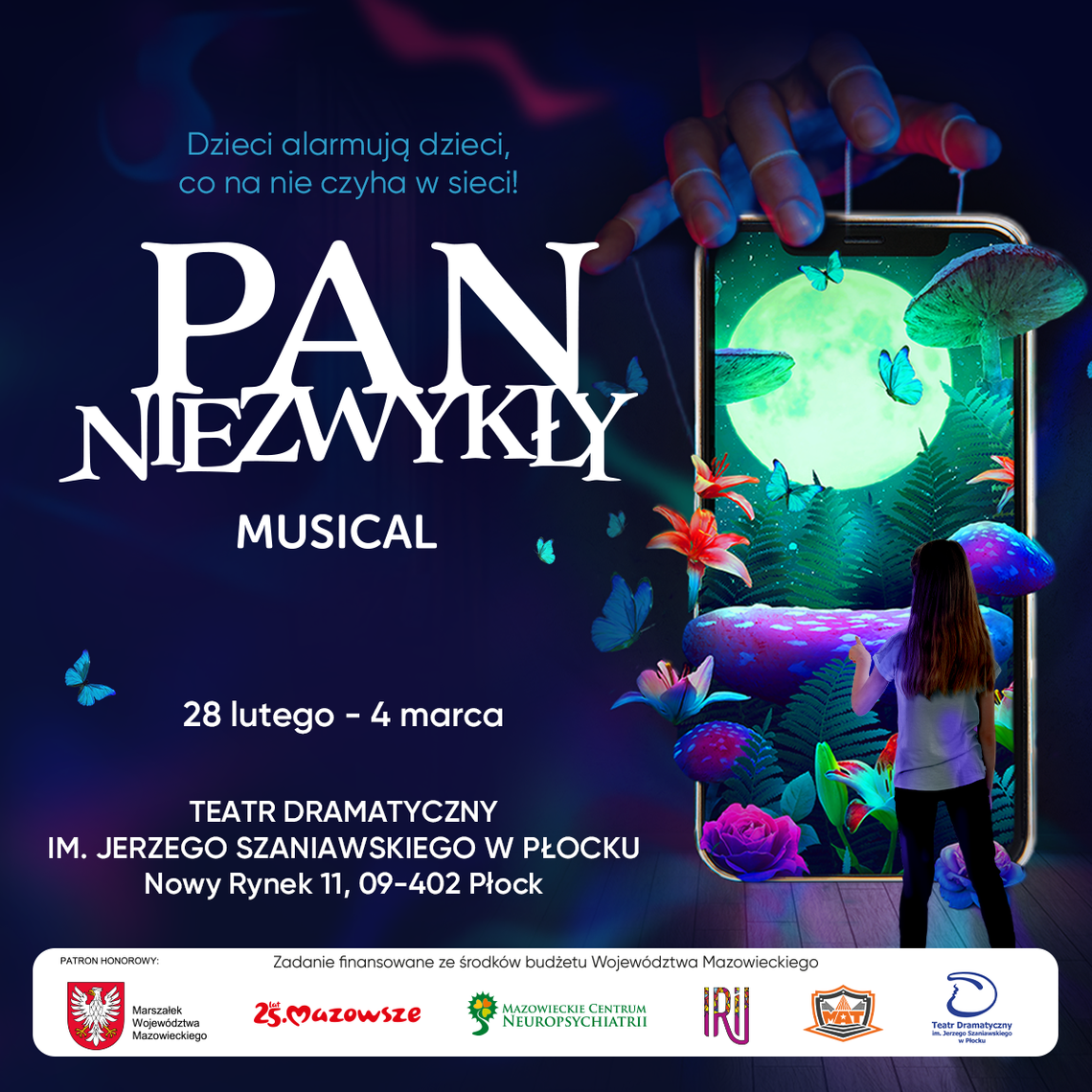 Musical Pan Niezwykły - dzieci alarmują dzieci co czyha na nie w sieci