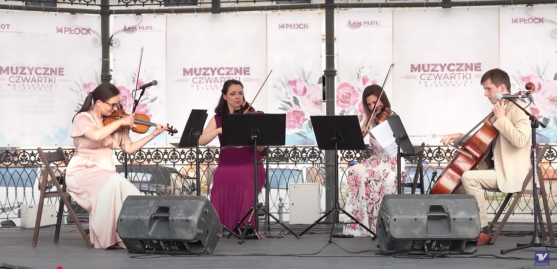 Muzyka z duszą Ameryki zabrzmiała na płockiej Starówce