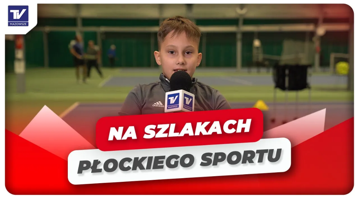 Na Szlakach Płockiego Sportu - Tenis dzieci na wózkach, historia Michała Korpolińskiego