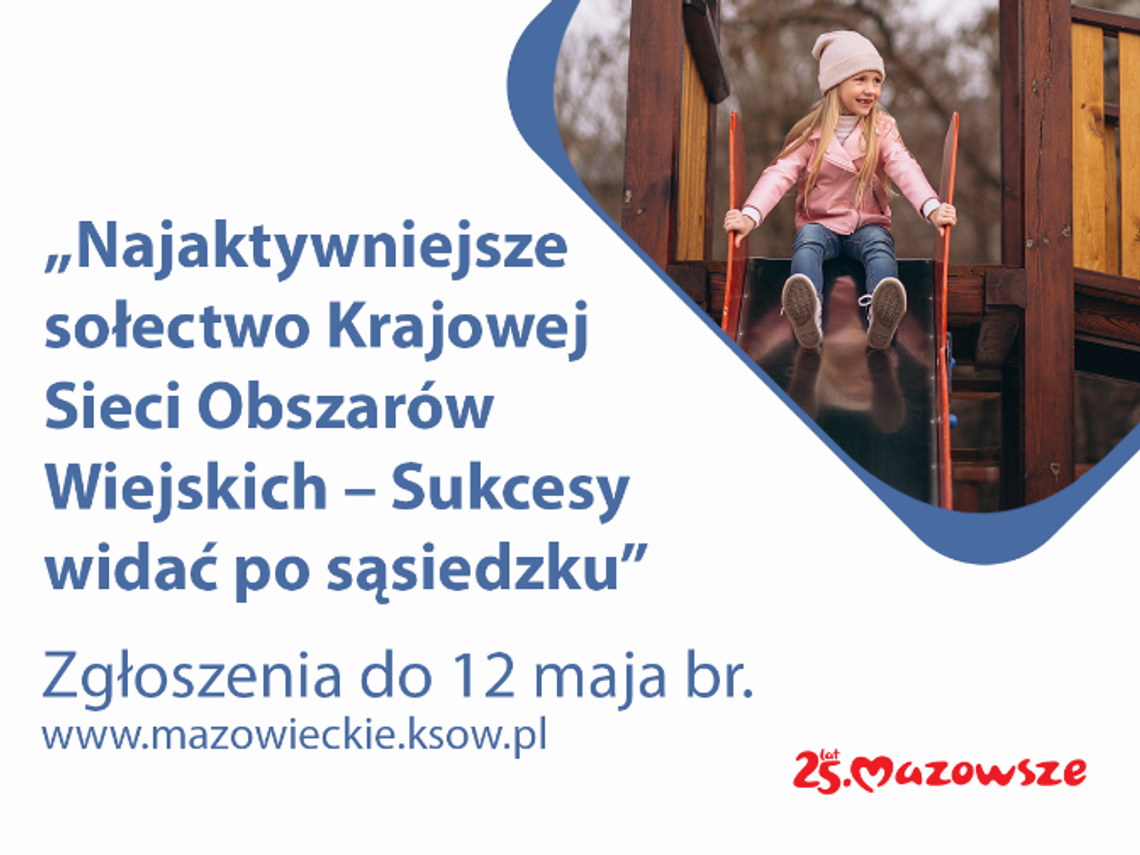 Najaktywniejsze sołectwa na Mazowszu – poszukiwane!