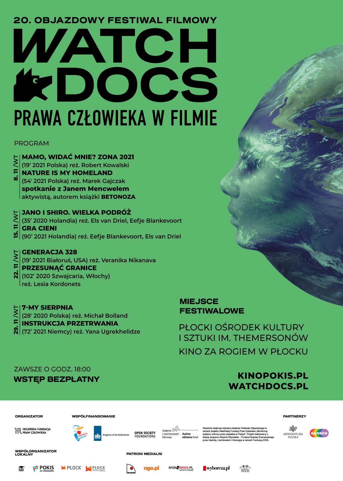 Objazdowy Festiwal Filmowy WATCH DOCS z Janem Mencwelem