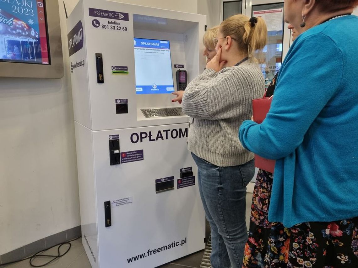 Opłatomat w Urzędzie Miasta Sochaczew