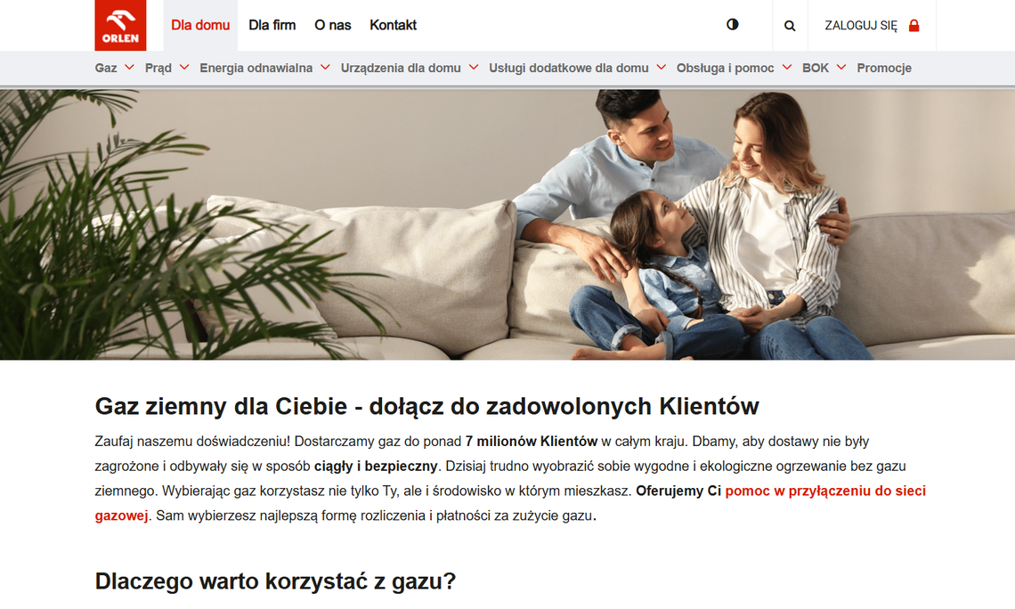 ORLEN obniża ceny gazu