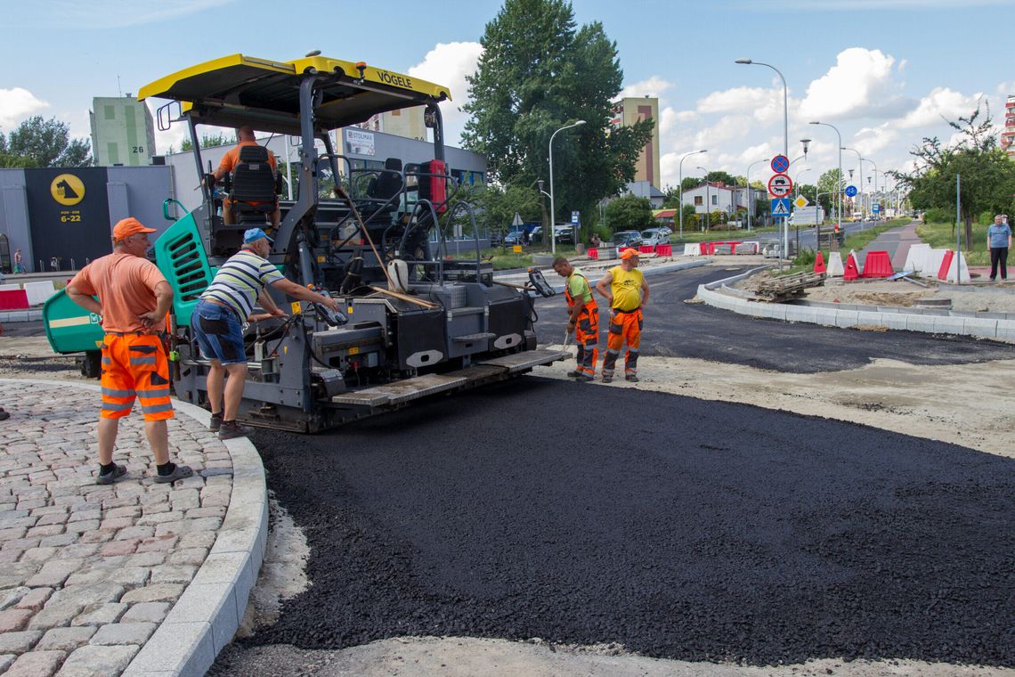 Ostatni etap prac na ul. Chopina w Płocku Ostatni etap prac na ul. Chopina w Płocku