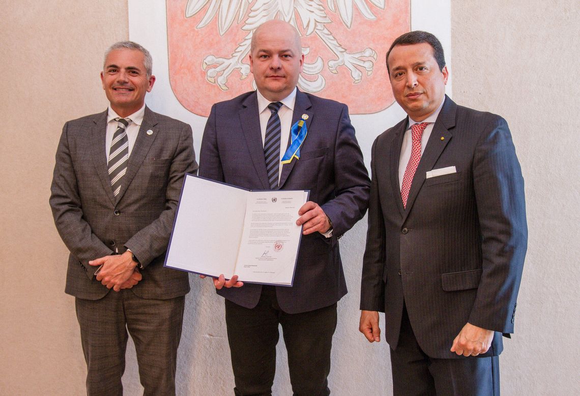 Płock odwiedzili Dyrektor Globalnej Sieci CIFAL, Alex Mejia oraz Dyrektor CIFAL Malaga, Julio Andrade