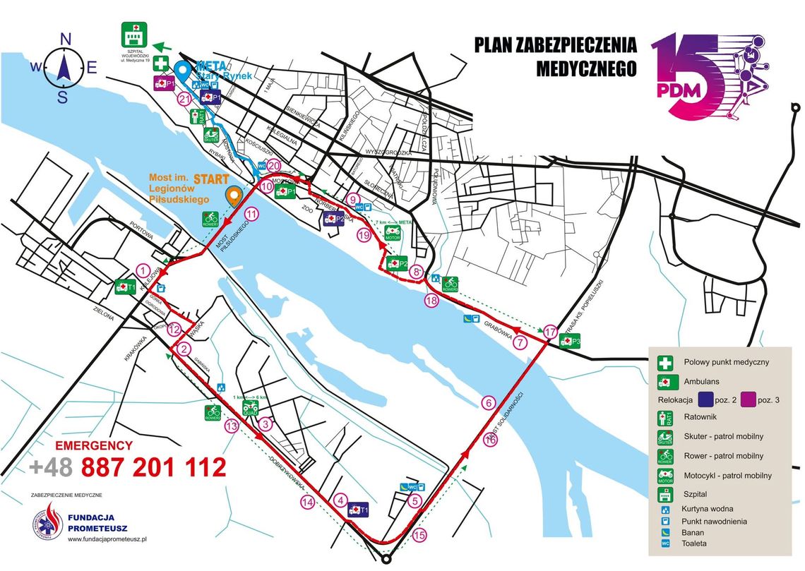 Półmaraton Dwóch Mostów. W Płocku będą utrudnienia w ruchu Półmaraton Dwóch Mostów. W Płocku będą utrudnienia w ruchu