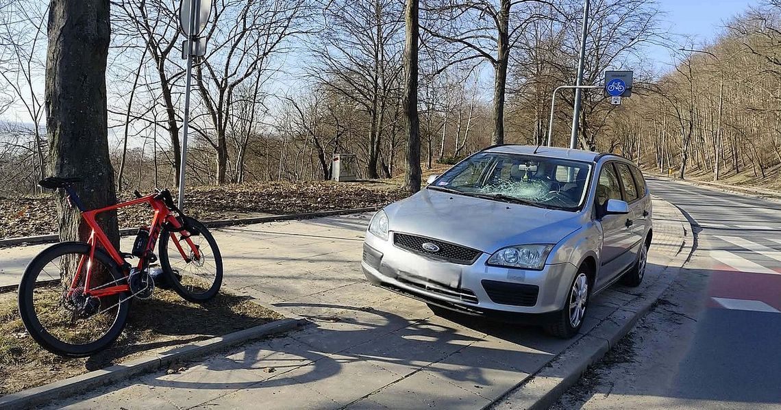 Potrącenie na Mostowej