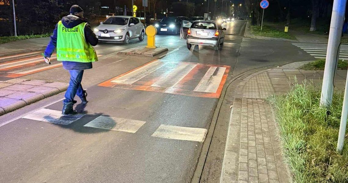 Potrącenie na pasach