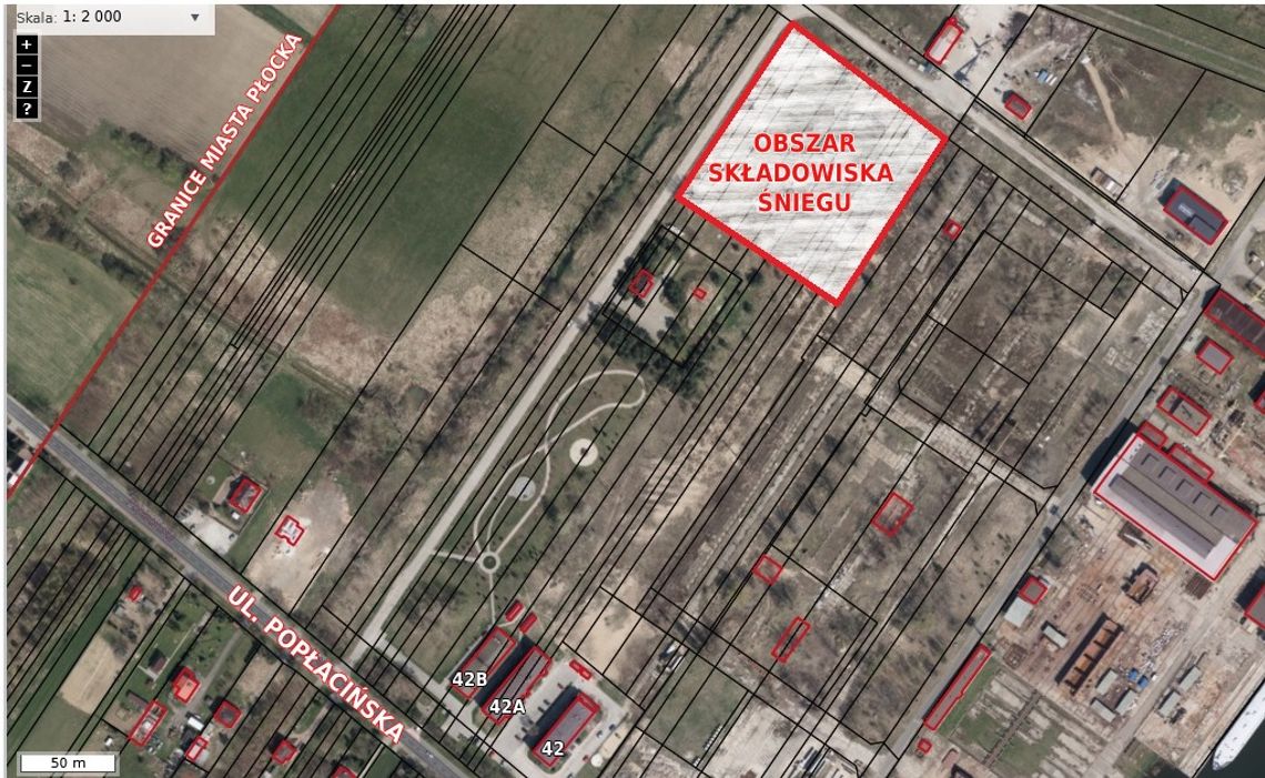 Poznaliśmy miejsce składowania śniegu w Płocku, sprawdź szczegóły!