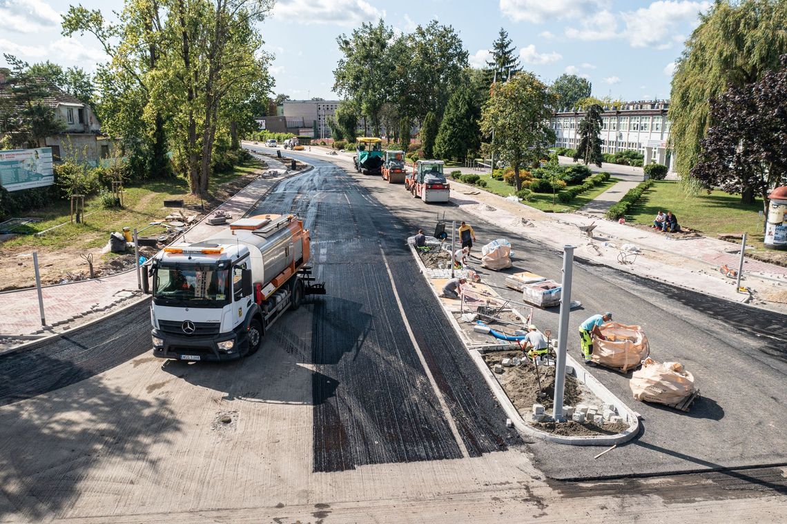 Prace drogowe w Płocku!