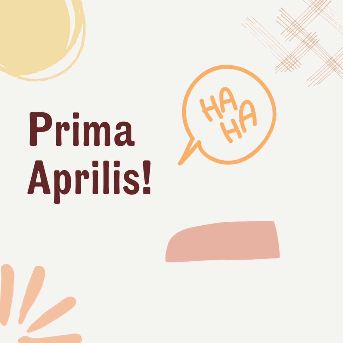Prima Aprilis – dzień żartów i psikusów Prima Aprilis – dzień żartów i psikusów