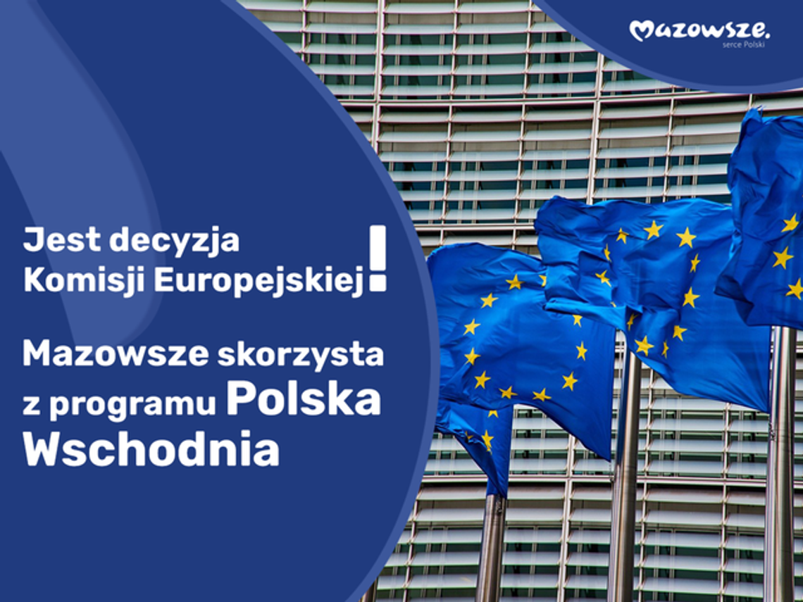 Program Polska Wschodnia także dla Mazowsza!