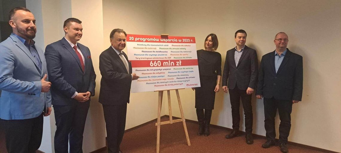 Proinwestycyjny budżet Mazowsza na 2023 r.