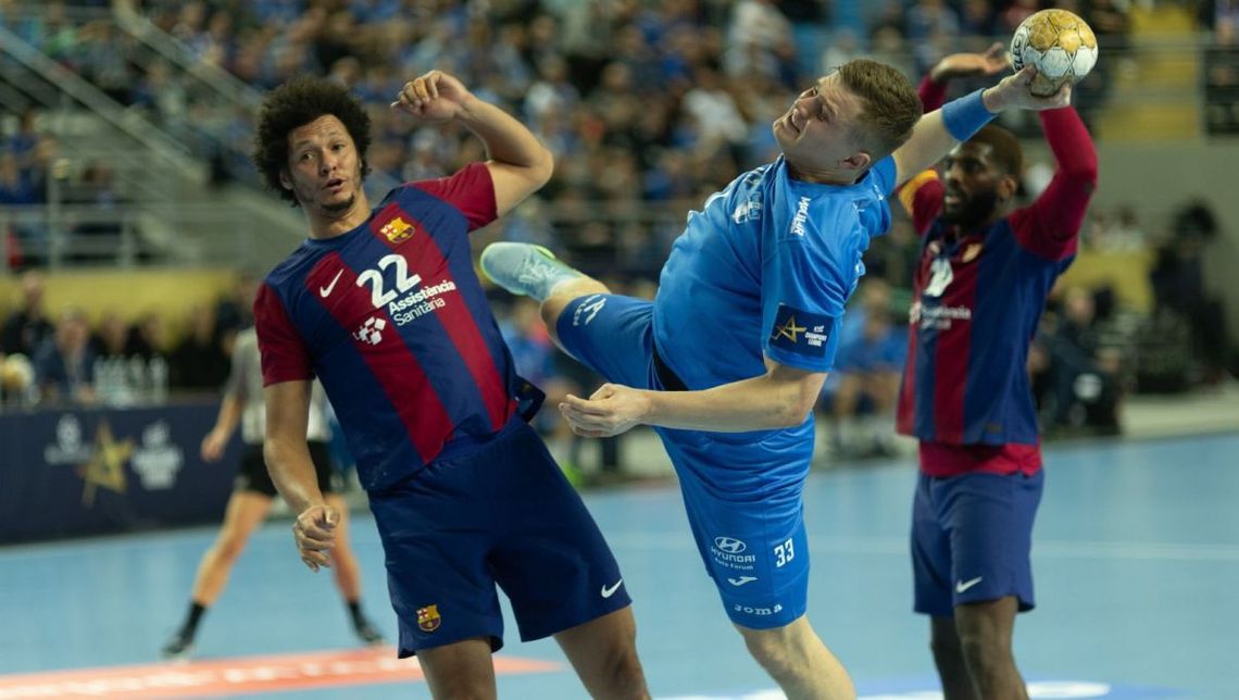 Przegrana Orlen Wisły Płock z Barceloną.