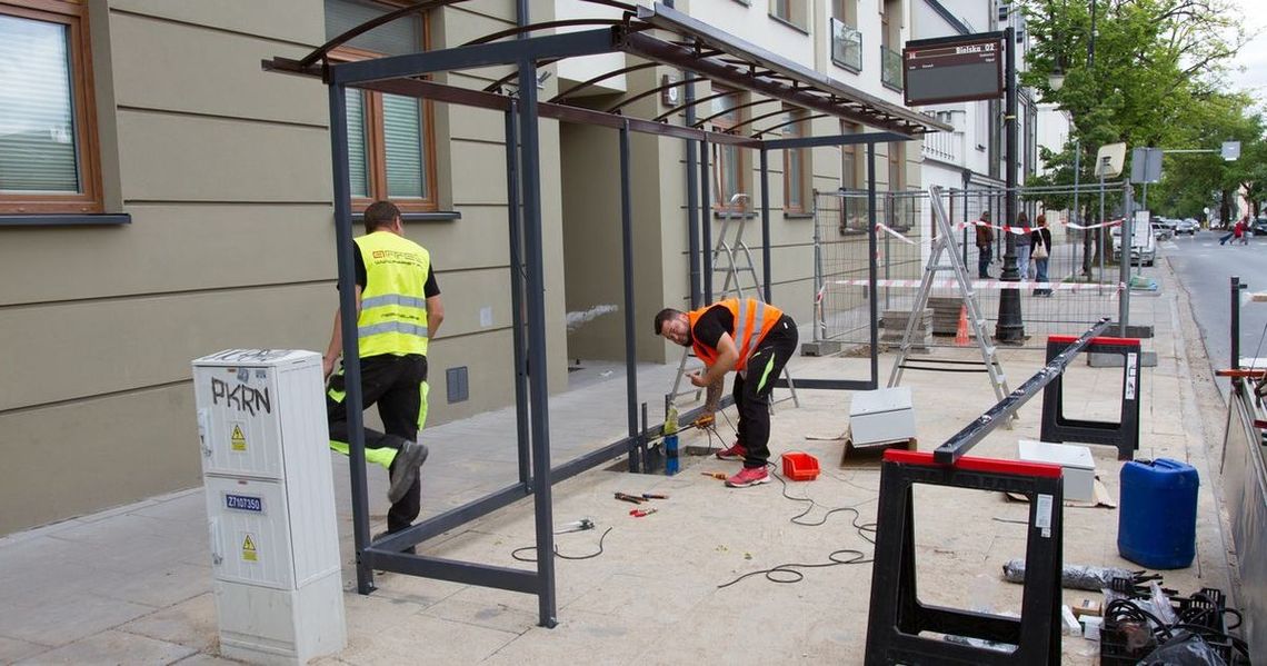Przystanki zyskają nowy blask Przystanki zyskają nowy blask