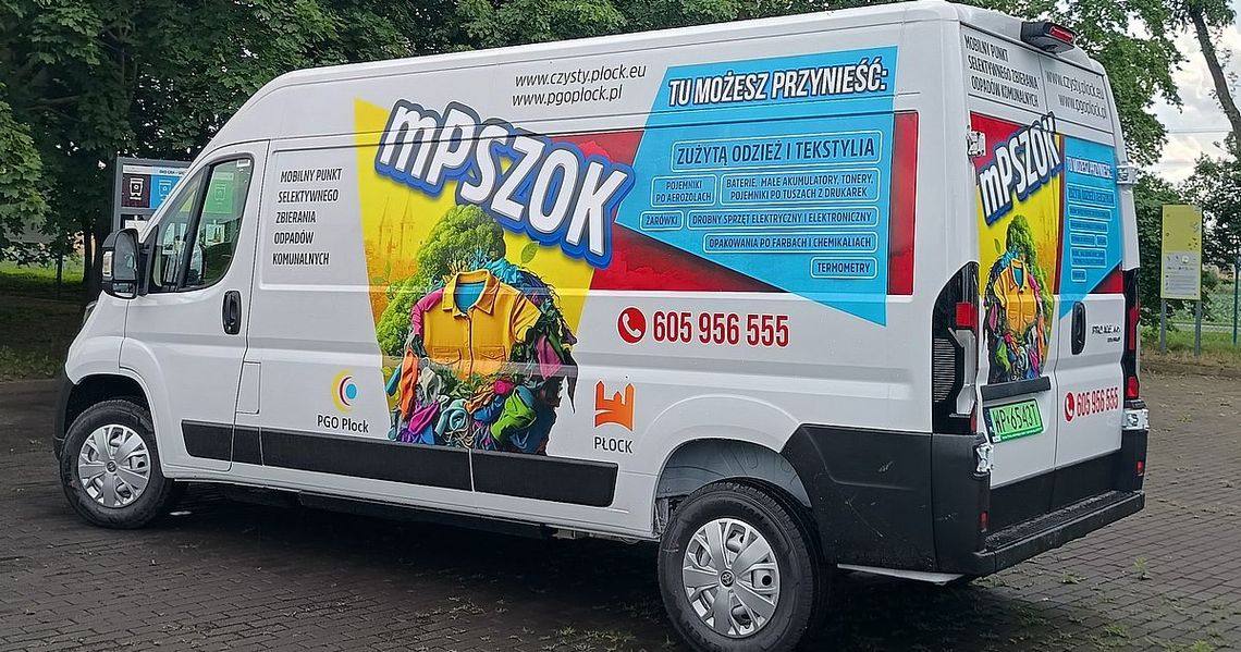 PSZOK na kołach na płockich ulicach