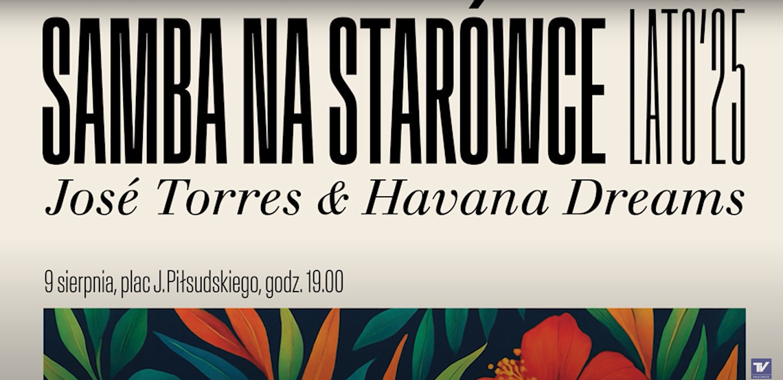 Rawa zatańczy salsę – koncert Jose Torresa już w sobotę