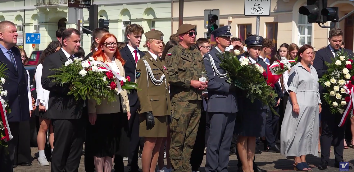 Rocznica wybuchu II wojny światowej w Płocku. Mieszkańcy oddali hołd poległym