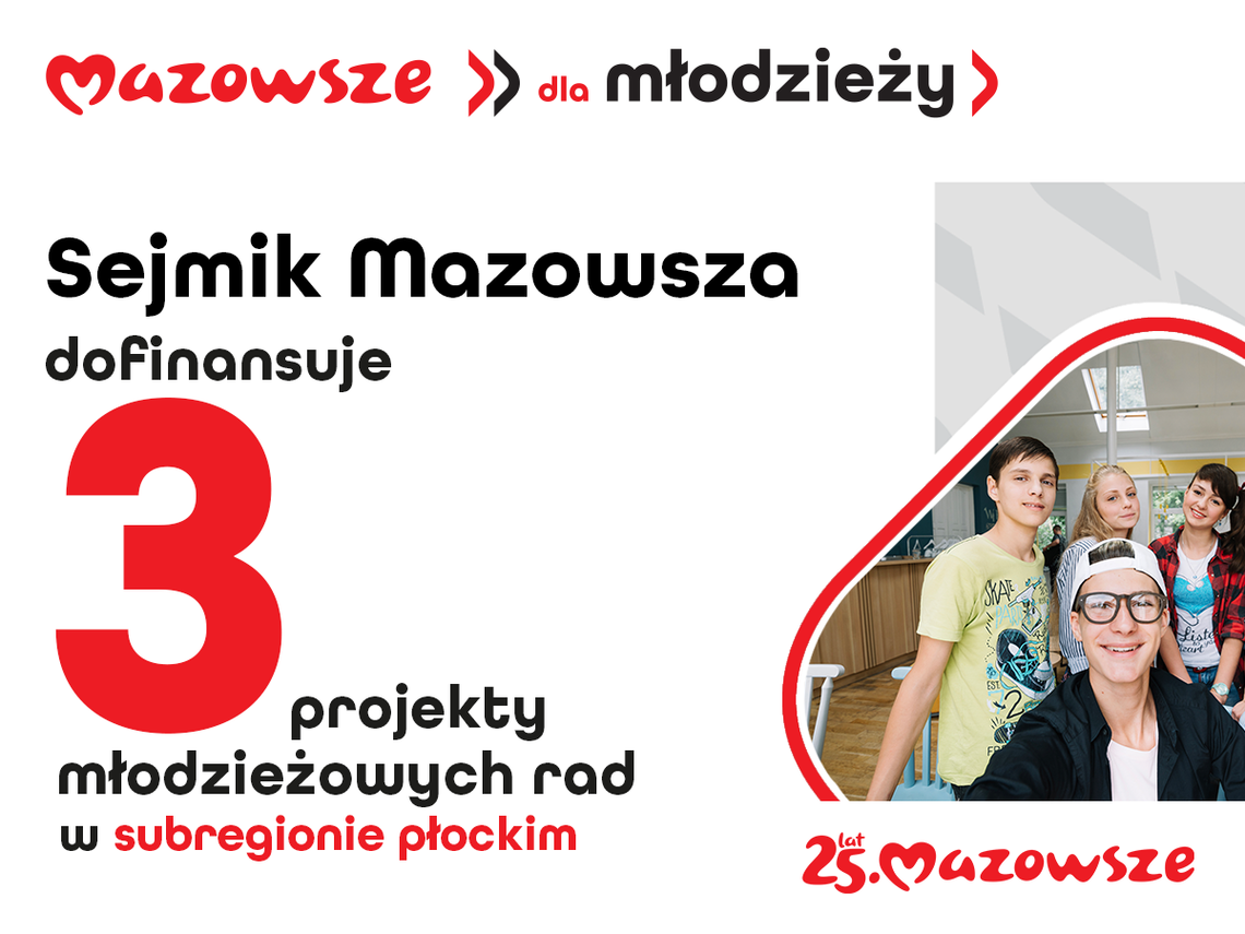 Samorząd Mazowsza wspiera młodzieżowe rady