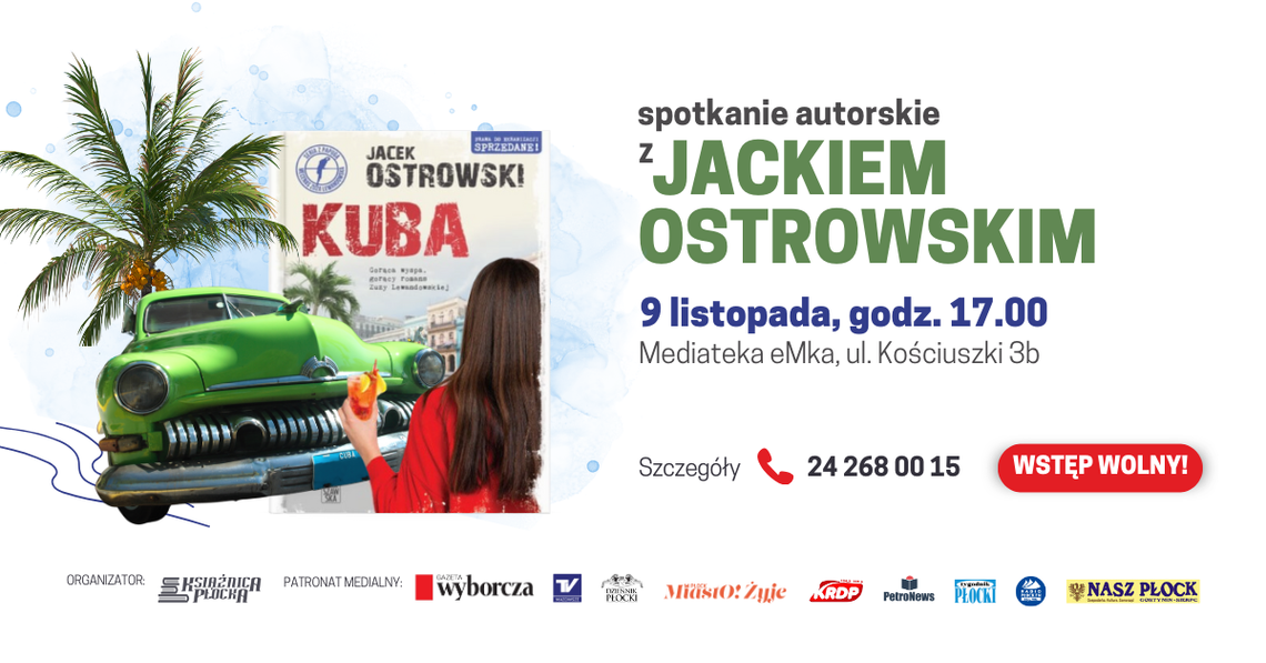 Spotkanie z Jackiem Ostrowskim w Mediatece