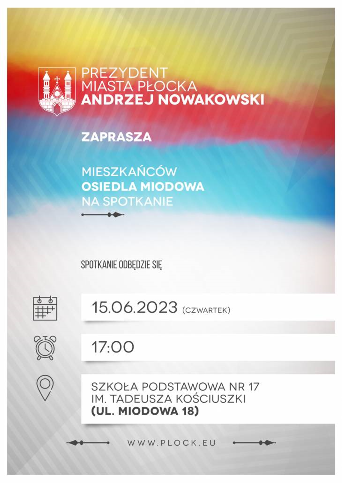 Spotkanie z mieszkańcami osiedla Miodowa