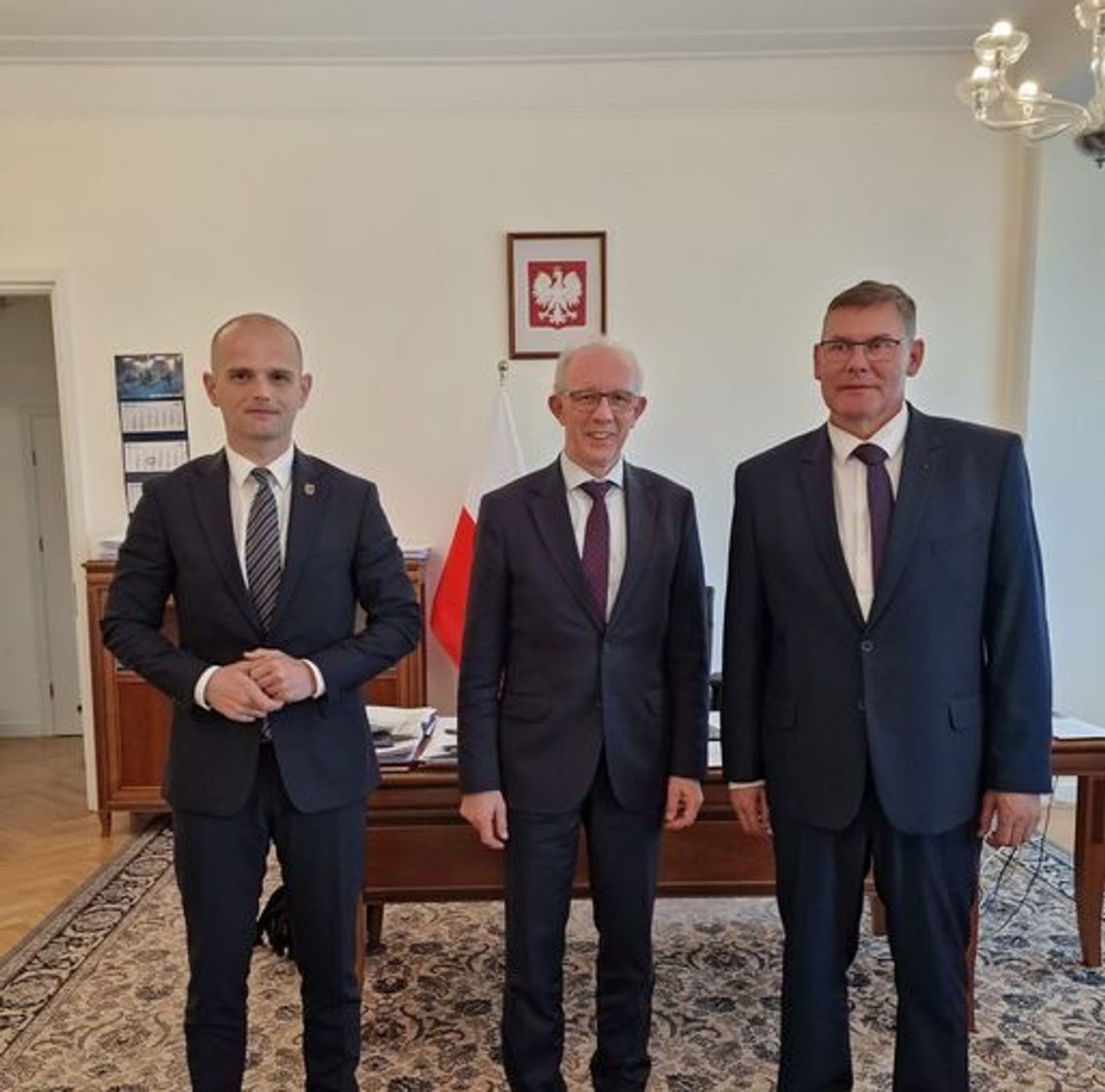 Spotkanie z Wiceministrem Spraw Wewnętrznych i Administracji Spotkanie z Wiceministrem Spraw Wewnętrznych i Administracji